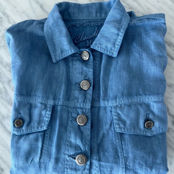 Jacket 100 % linen NWOT - Picture 11 of 16